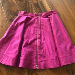 Hot pink Elizabeth and James mini circle skirt sz2